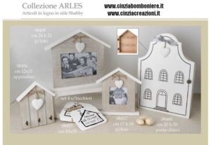 bomboniere shabby legno