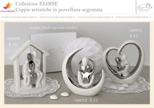 Bomboniere Argentante Coppie Artistiche