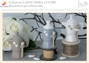 Moka zuccheriera Cuori