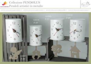 Pendolo orologio bomboniera