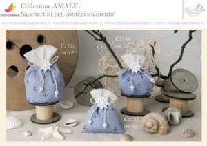 Sacchetti tema mare matrimonio