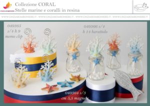 Segnaposto tema mare 2018