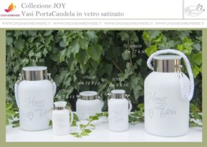 Vasi portacondele vetro soffiato