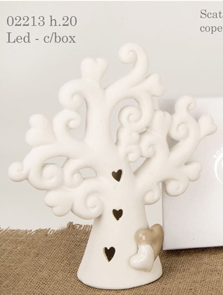 Albero vita led cuori 02213